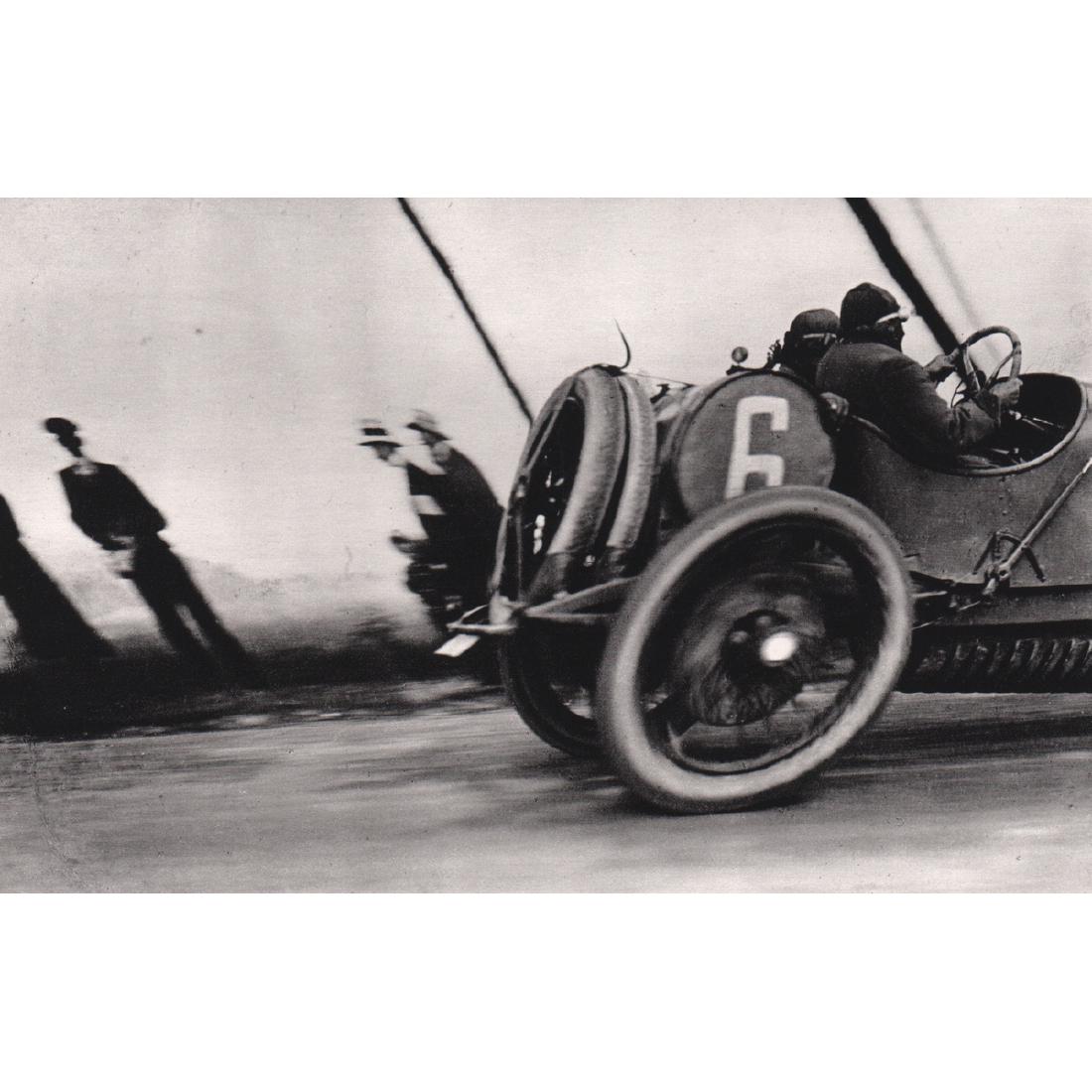 JACQUES HENRI LARTIGUE - ACF Grand Prix: Artist: JACQUES HENRI LARTIGUE Print Title: ACF Grand Prix, 1912 Medium: Sheet-fed Gravure Printing Date: 1970's Printed in France Image Size approx: 7 X 4.5 inches Jacques Henri Lartigue (1894-1986) 