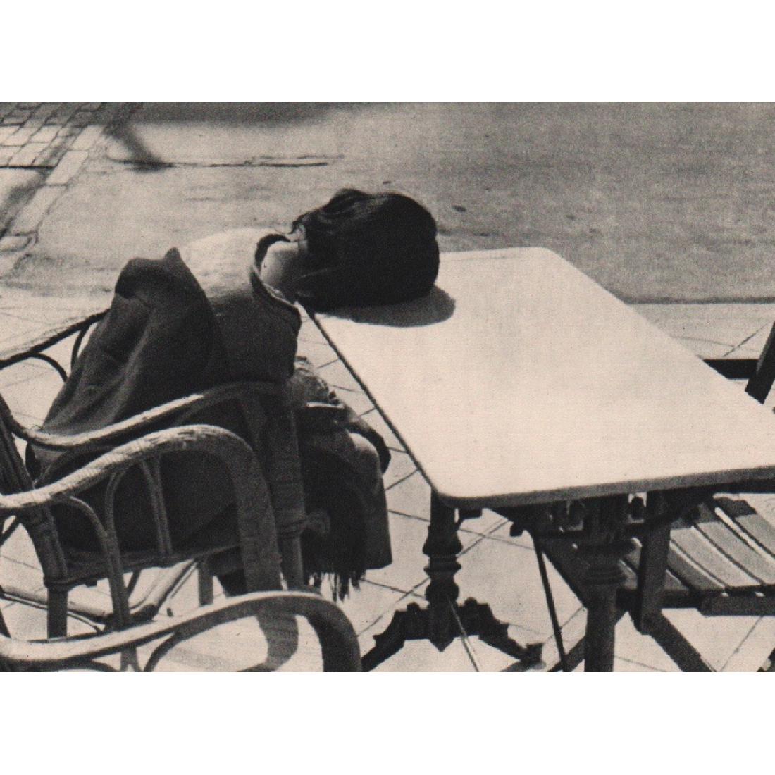 ELI LOTAR - Madrid, Nap 1: Artist: ELI LOTAR Print Title: Madrid, Nap 1 Medium: Sheet-Fed Gravure Printing Date: 1930's Printed in France Image Size approx: 8 x 6 inches Eli Lotar (1905-1969), was a French photographer and cine