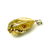 Vintage silver Baltic amber pendant charm 5cm 9 gr - 3