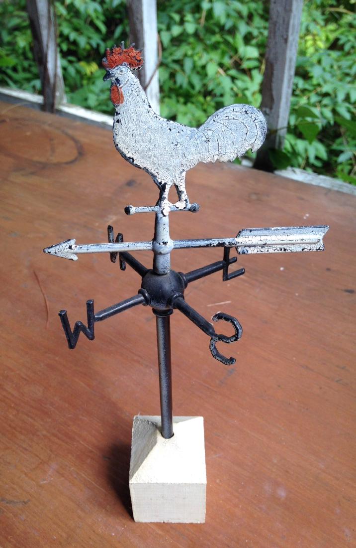 C1950 Miniature Rooster Weathervane (1 of 5)
