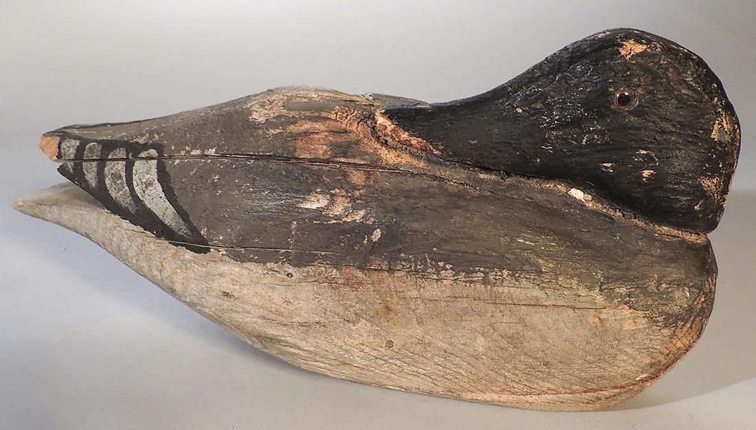 Turned-head Duck Decoy (1 of 4)