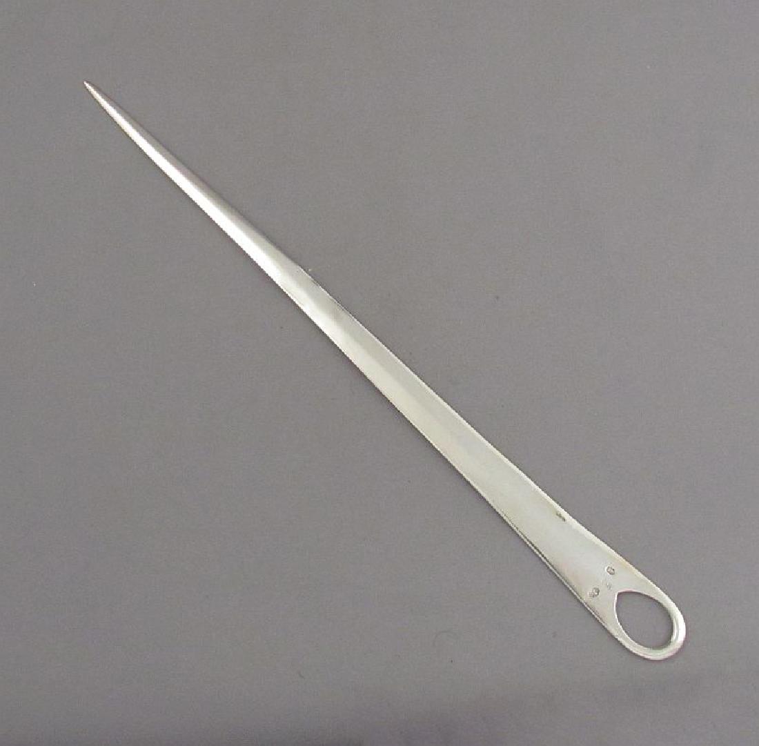 George III Sterling Silver Meat Skewer (1 of 2)