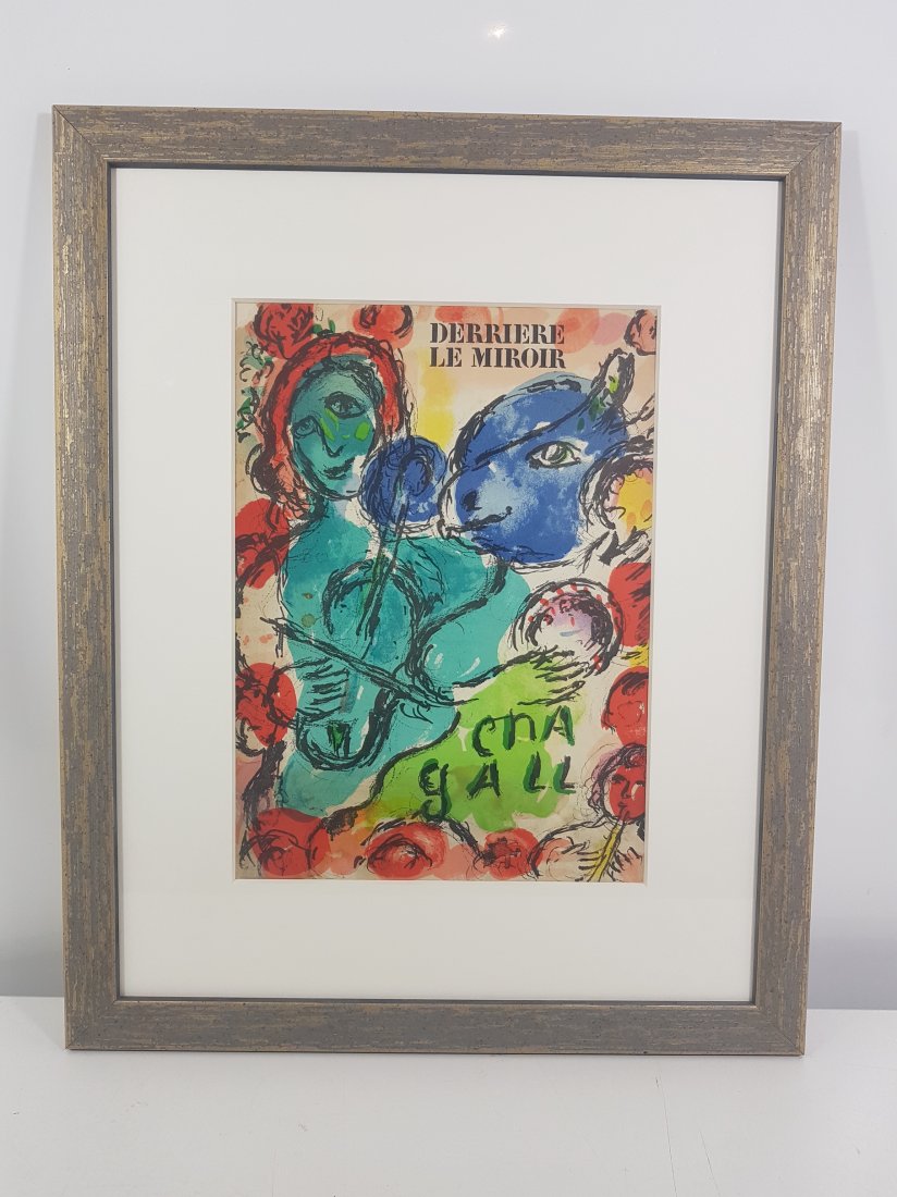 Marc Chagall - Derriere le Miroir - Pantomime (1 of 4)