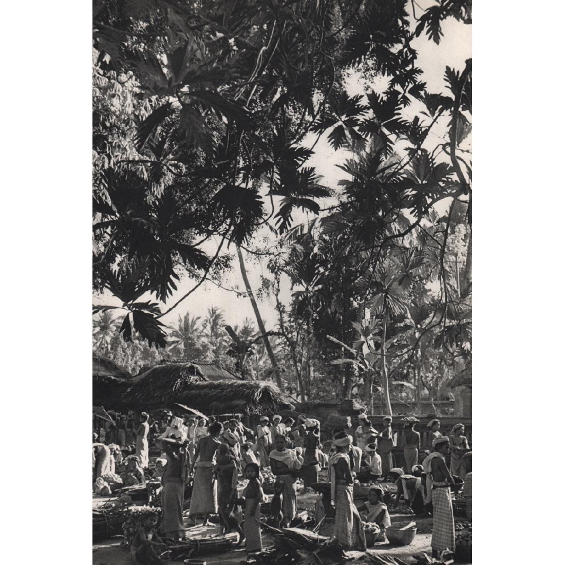 HENRI CARTIER-BRESSON - Bali, Indonesia, 1950: Artist: HENRI CARTIER-BRESSON Print Title: Bali, Indonesia, A Village Market, 1950 Medium: Sheet-fed Gravure Printing Date: 1950's Printed in France Image Size approx: 9 x 13 inches Henri Cartier-Bres