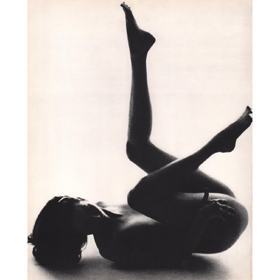 JOHN RAWLINGS - Nude - Betty Biehn: Artist: JOHN RAWLINGS Print Title: Nude - Betty Biehn Medium: Sheet-fed Gravure Printing Date: 1960's Printed in Switzerland Image Size approx: 9 x 11 inches John Rawlings (1912-1970) was a Conde Nast