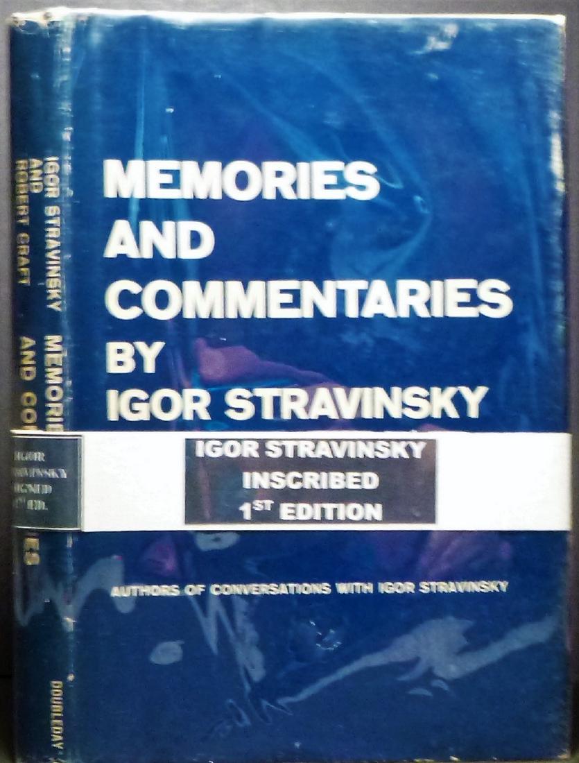 Memories and Commentaries Signed 1st Edition (1 of 7)
