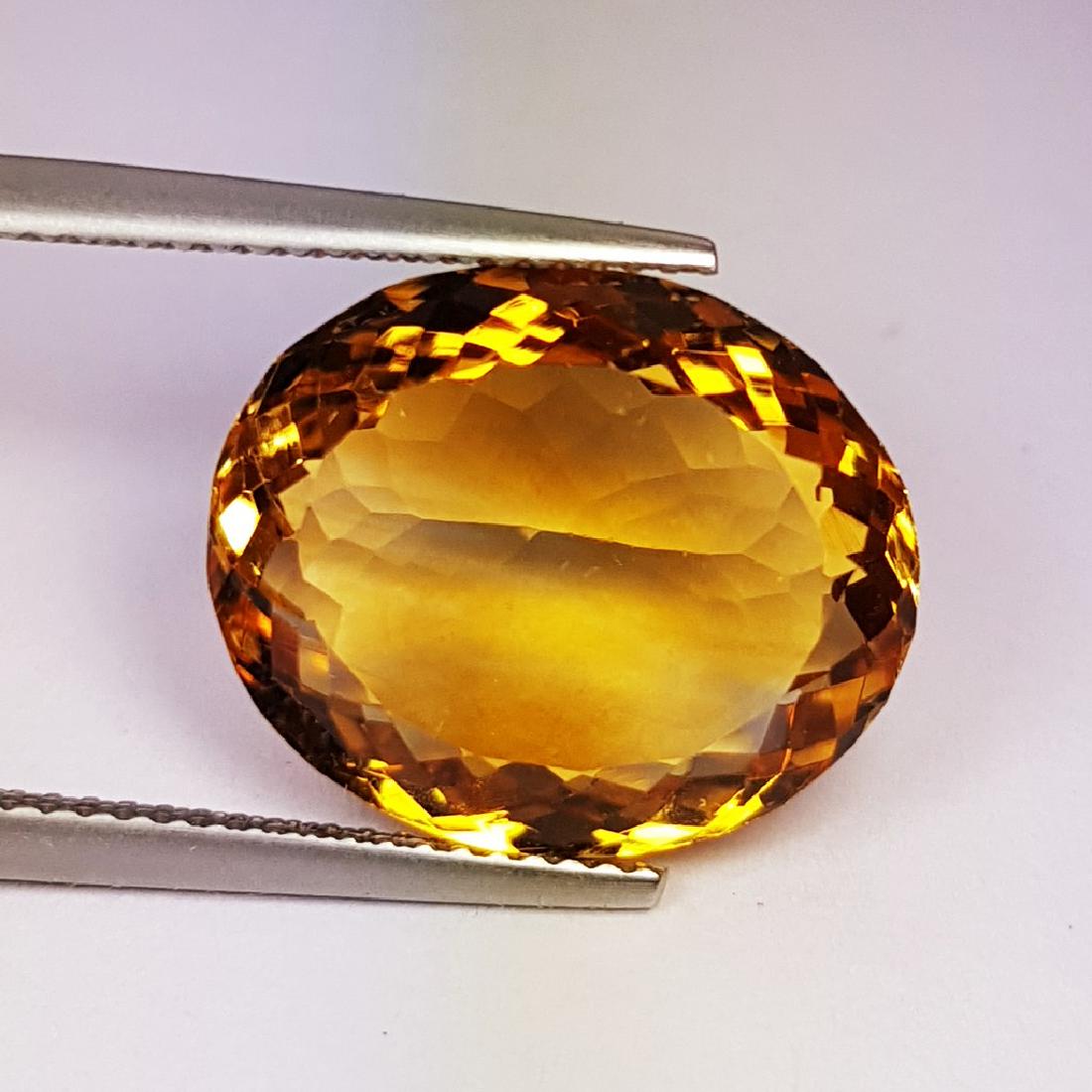 Collective Oval Cut Natural Citrine - 12.46 ct (1 of 4)