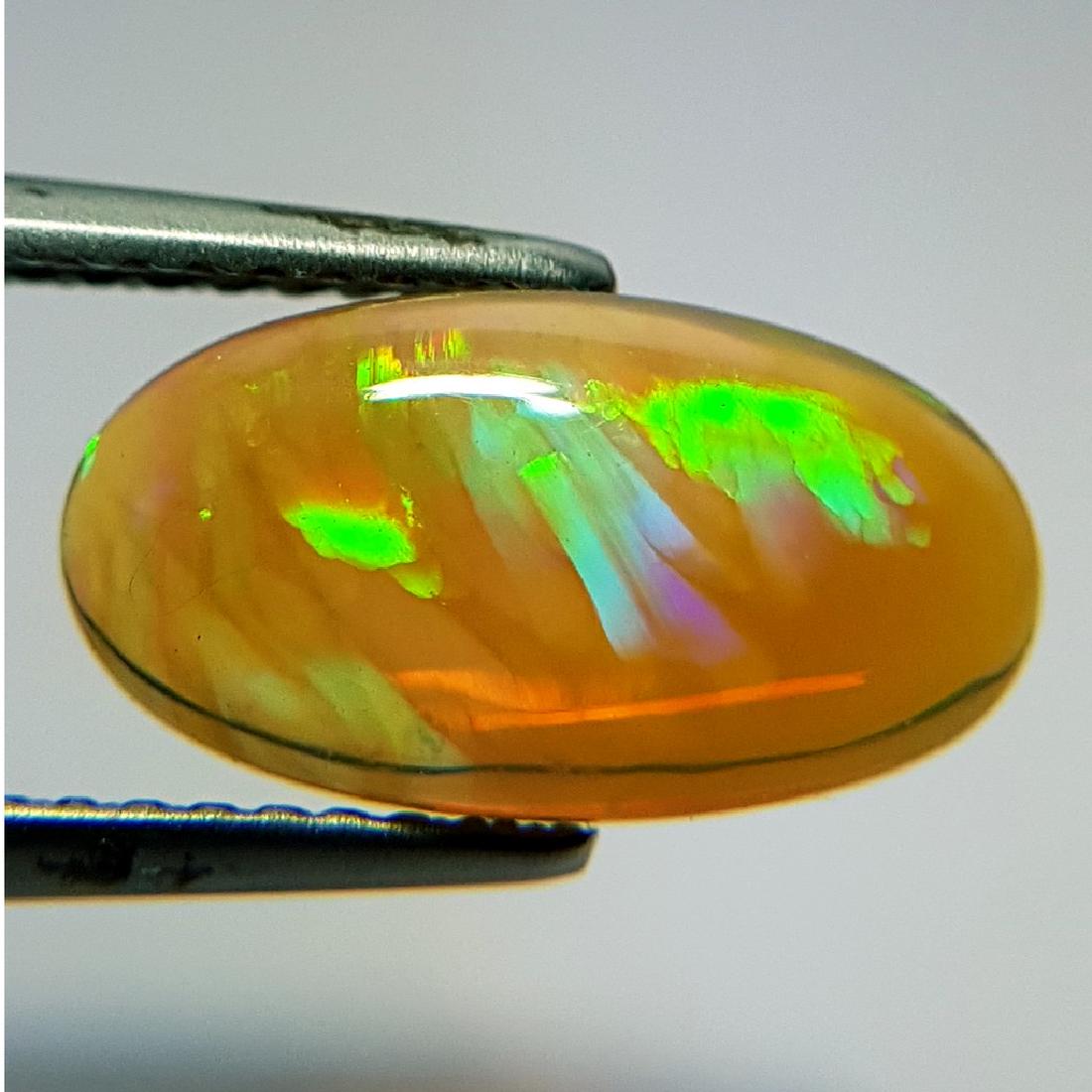 Awesome Fire Oval Cabochon Natural Opal  - 1.50 ct (1 of 10)