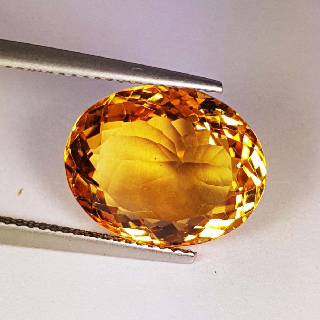 Collective Oval Cut Natural Citrine - 9.28 ct (1 of 4)