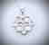 Sterling Silver Necklace w Mother of Pearl Pendant - 2