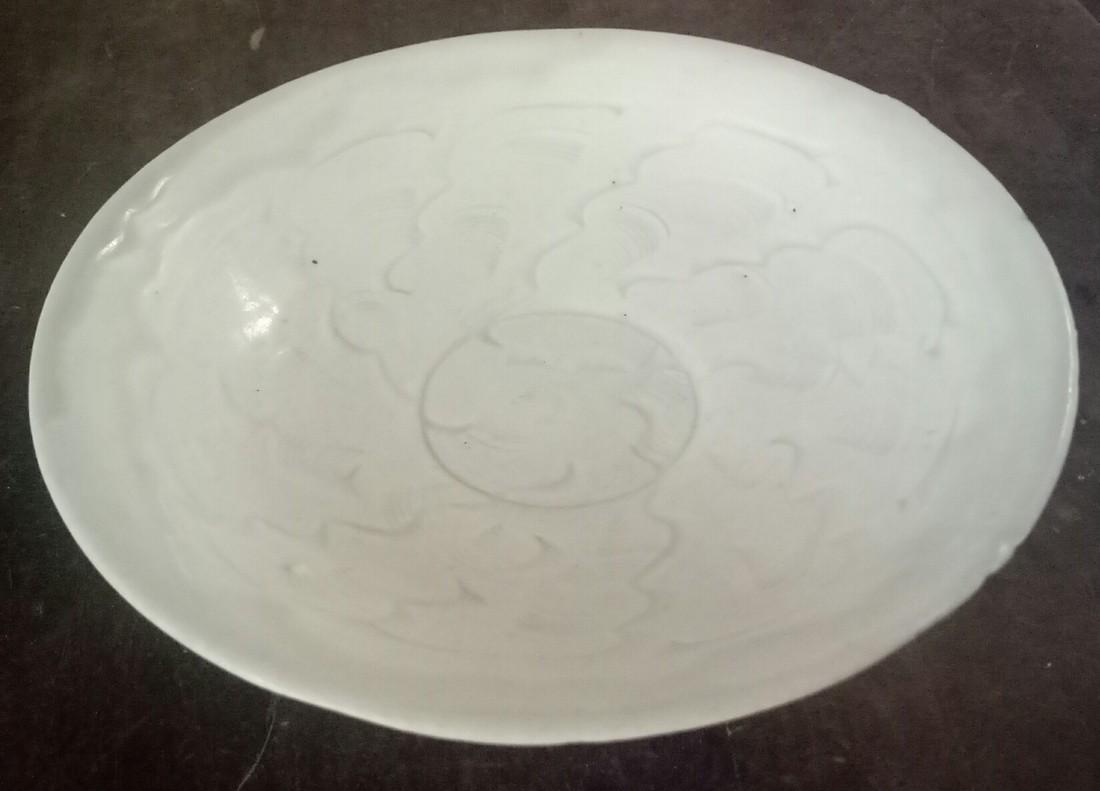 white bowl w incised cloud motif (1 of 2)