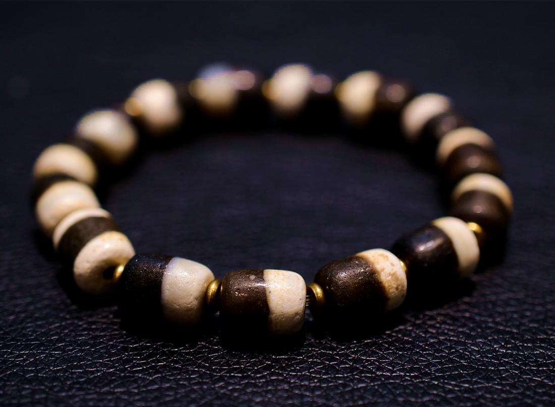 Tibet Agate Bead Bracelet - Himalayan Culture (1 of 5)