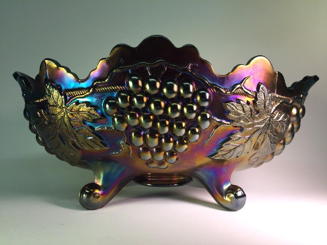 Vintage Northwood Carnival Glass-Grape & Cable Large (1 of 12)