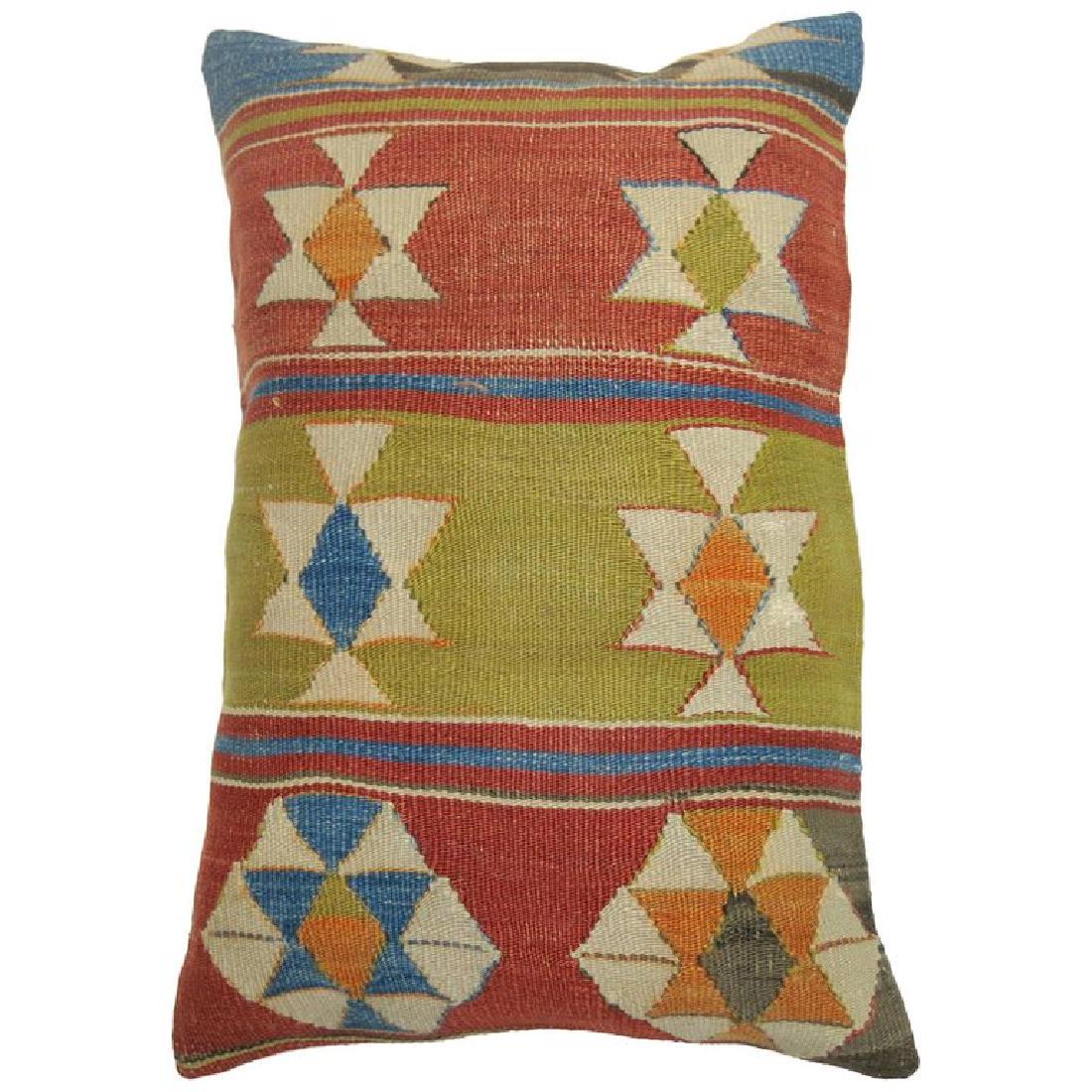 Vintage Turkish Kilim Lumbar Pillow 1.3x1.11 (1 of 1)