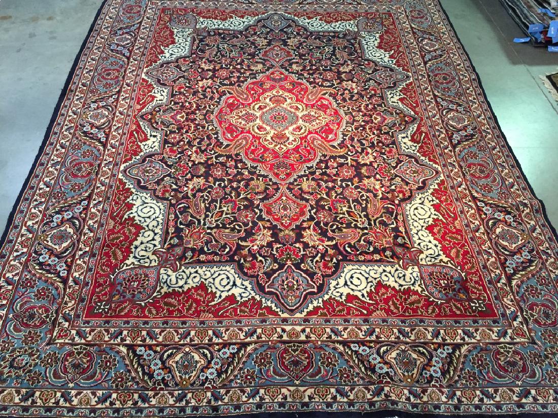 Stunning Persian Mashad Rug 9.9x12.9 (1 of 8)