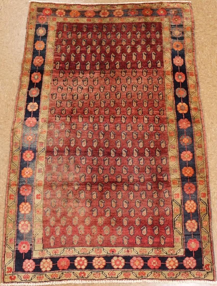 Persian Heriz Tribal Hand Knotted Wool Rug 8x11 (1 of 10)