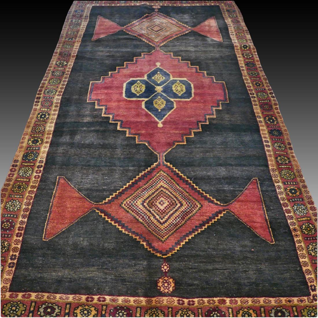 8.9x4.8 Vintage Antqiue Dark Caucasian Tribal Rug: Reserve Reduced! 8.9x4.8 Vintage dark Caucasian tribal rug Clean as new Collectors item 1920s Armenia 8.9x4.8 wool on cotton 1920s Please note that this lot has a confidential reserve. When you leave 