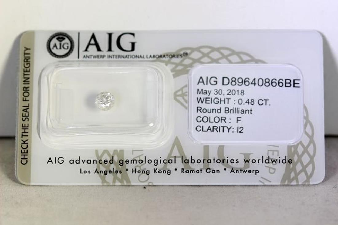 Untreated 0.48 ct Diamond (1 of 5)