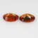 1.58 Ctw Natural Spessartite Garnet Matching Oval Pair - 2