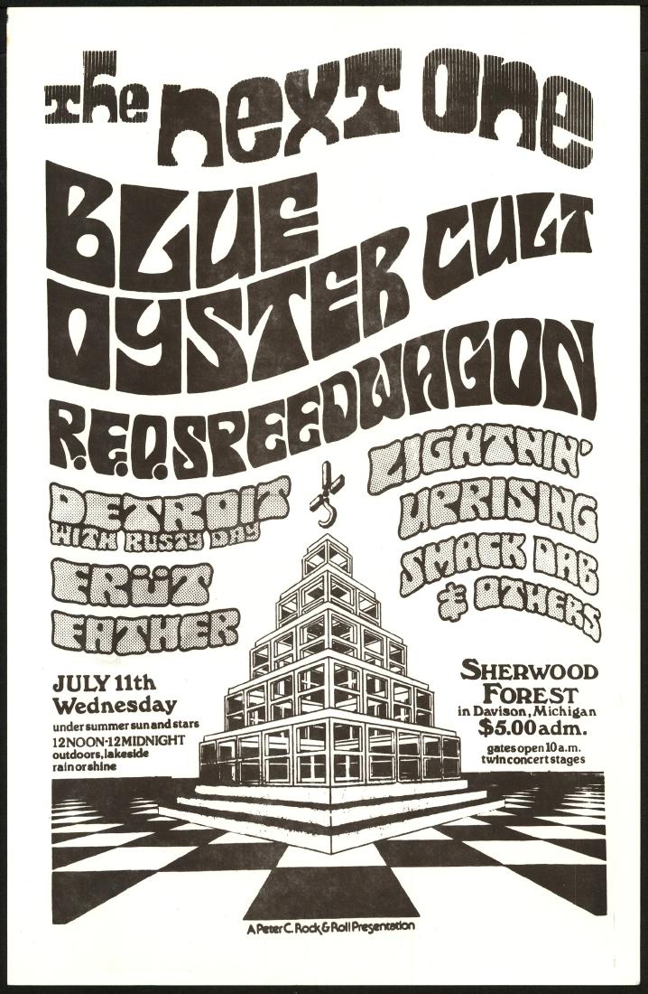 Blue Oyster Cult Poster