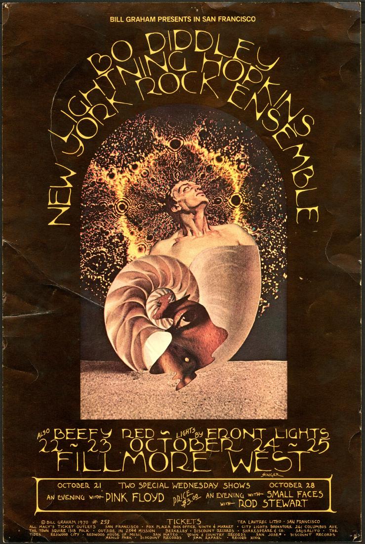 Original BG-253 Bo Diddley Poster (1 of 1)