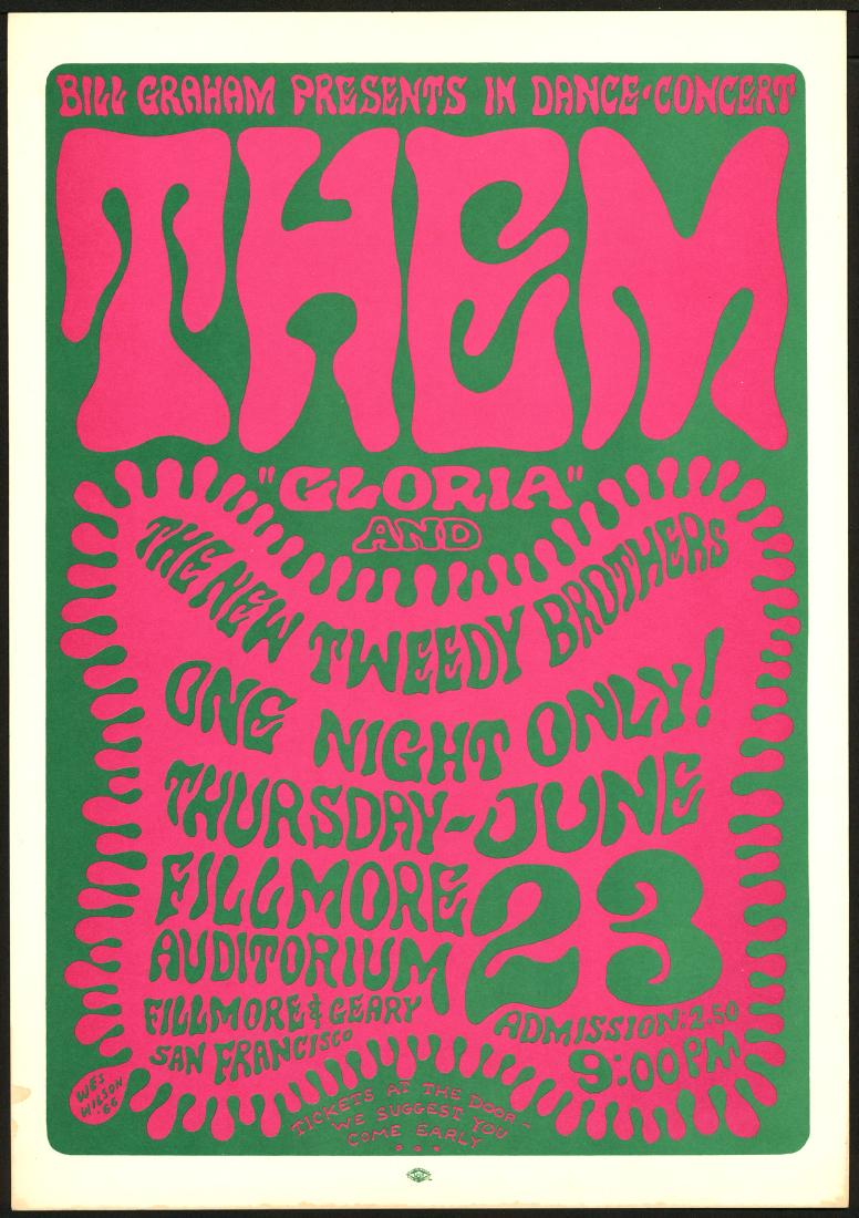 Second Print BG-12 Van Morrison Poster (1 of 1)