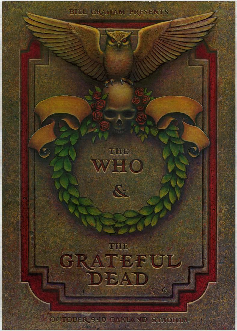 Popular Second Print AOR 4.43 Who Poster (1 of 1)