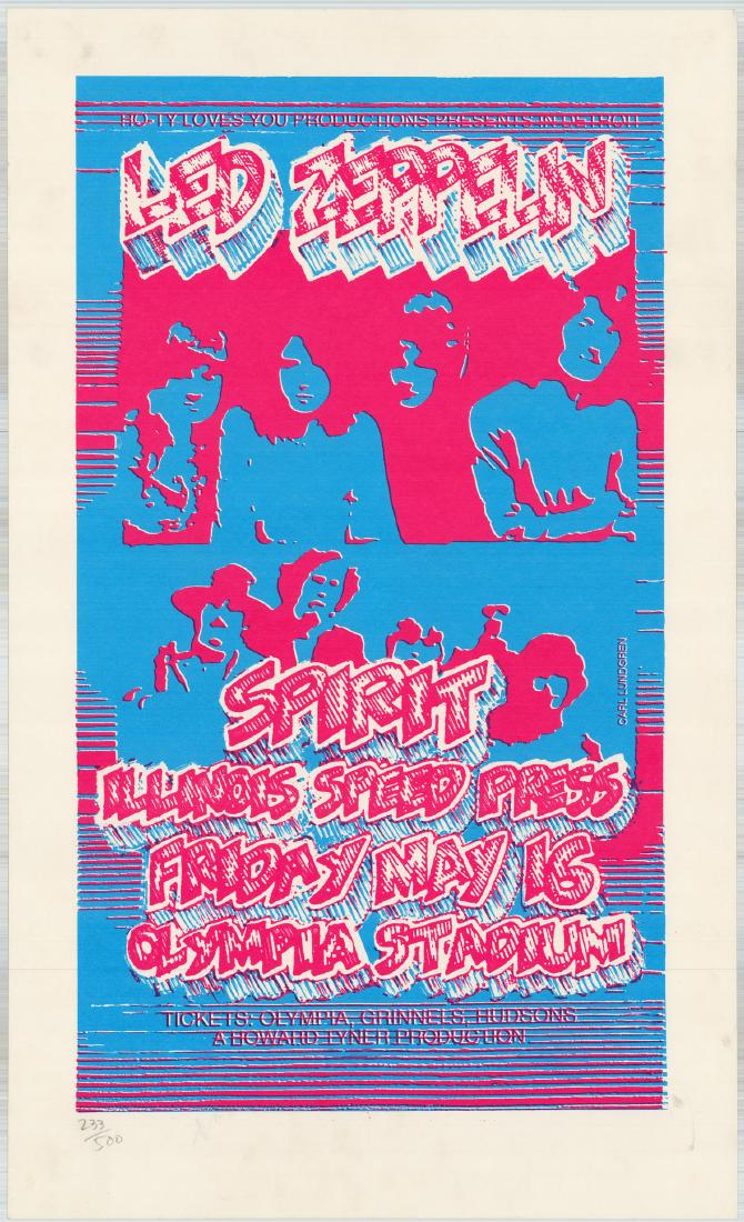 Led Zeppelin Detroit Poster (1 of 1)