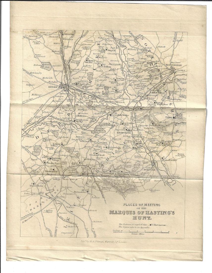 19th C English Hunting Maps (1 of 2)