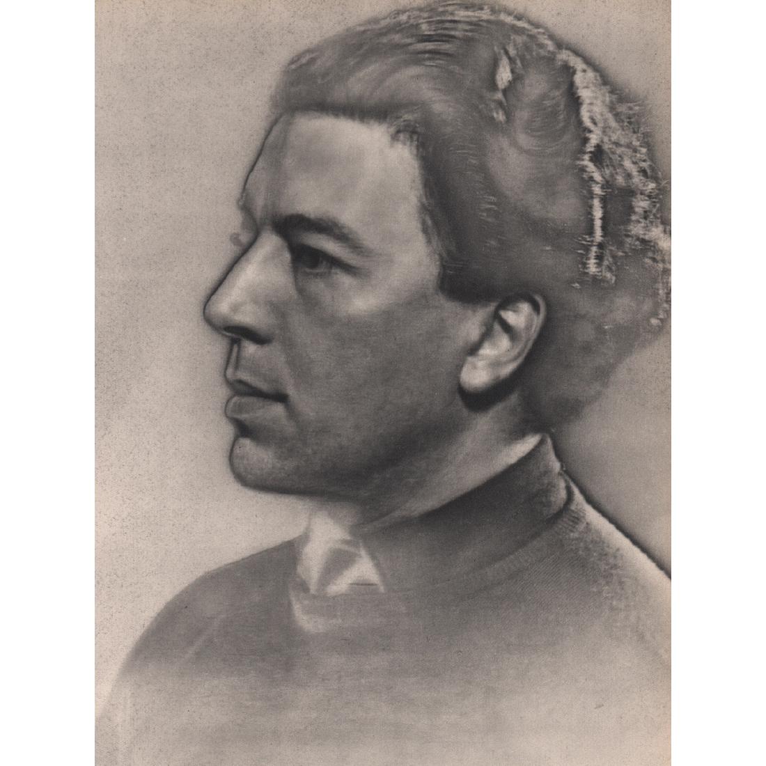 MAN RAY - Andre Breton: Artist: MAN RAY Print Title: Andre Breton André Breton (1896-1966) was a French writer, poet, and anti-fascist. He is known best as the co-founder, leader, principal theorist and chief apologist of S