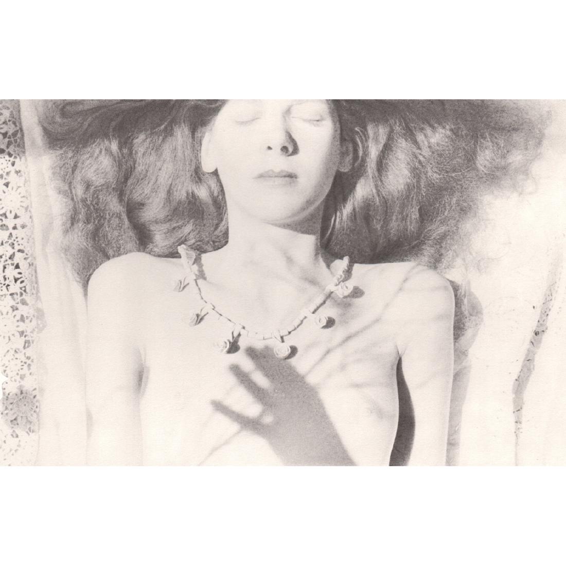 JOYCE TENNESON - Self-Portrait with Pamela, 1980: Artist: JOYCE TENNESON Print Title: Self-Portrait with Pamela, 1980 Medium: Photo-engraving Printing Date: 1980's Printed in the USA Image size approx. 7 x 4.5 inches Joyce Tenneson is an American fin