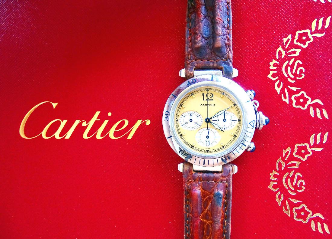 Cartier Pasha 38mm Eleganter Hochfeiner Luxus Herren (1 of 12)