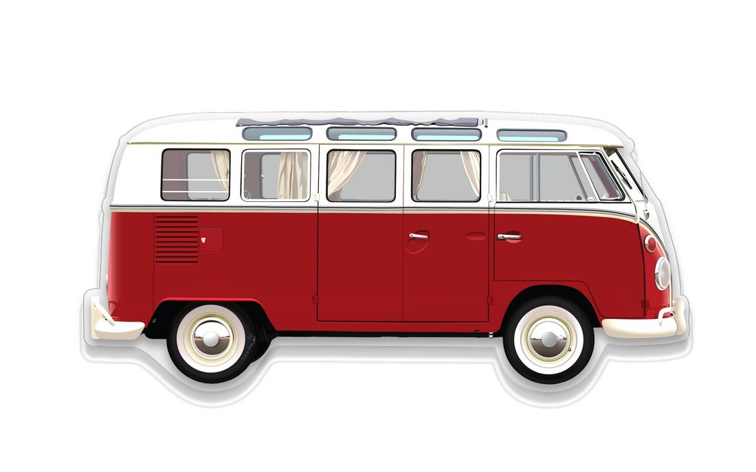 Wall Plexiglas Model VW T1 KOMBI SAMBA (1 of 8)