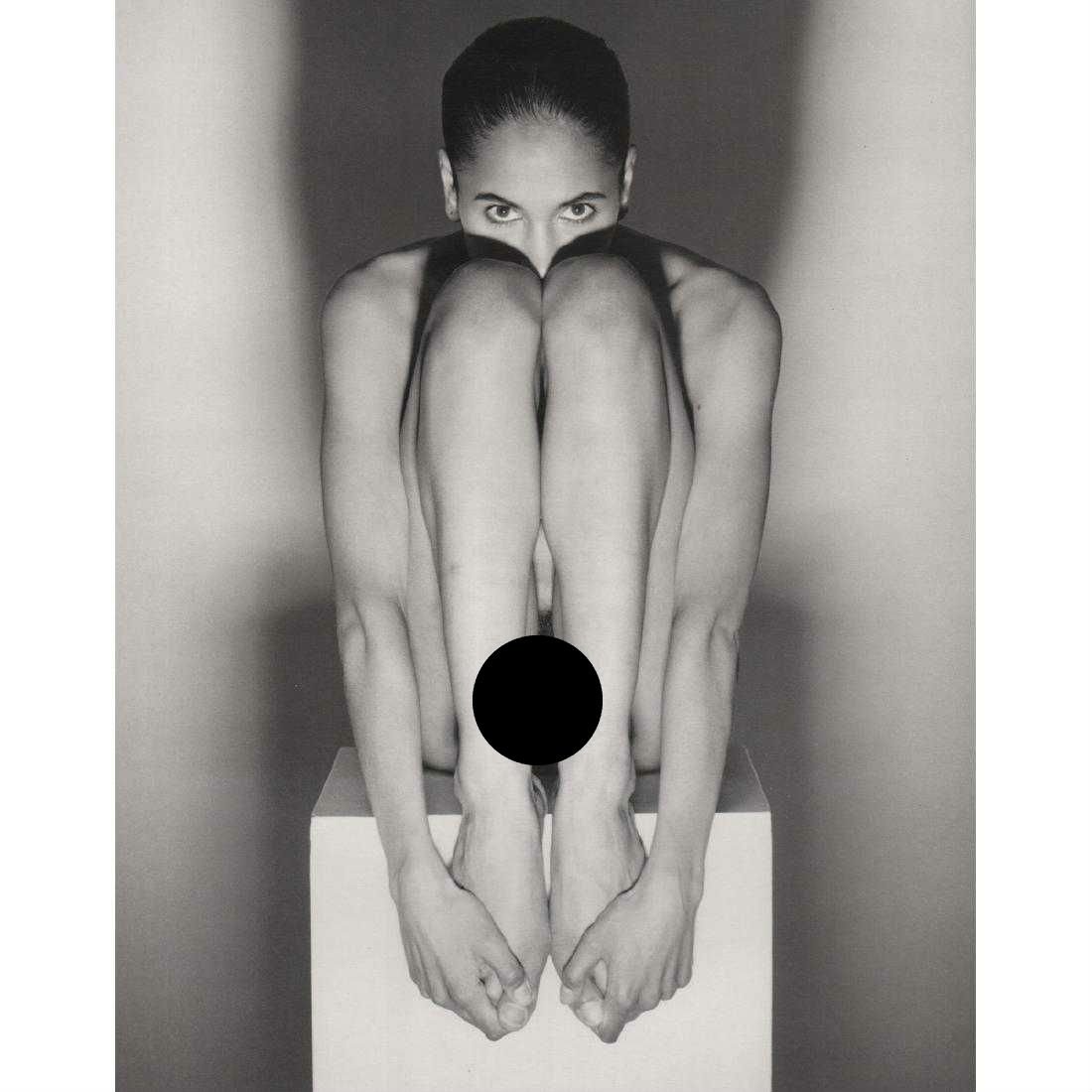 TONO STANO - Covered and Uncovered, 1995: Artist: TONO STANO Print Title: Covered and Uncovered, 1995 Medium: Photo-engraving Printing Date: 1990's Printed in Czechoslovakia Image size approx. 9 x 11.5 inches Tono Stano (b. 1960) is an art ph