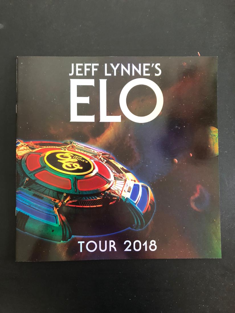 ELO 2018 TOUR BOOK AND SILKSCREEN NUMBERED POSTER (1 of 2)
