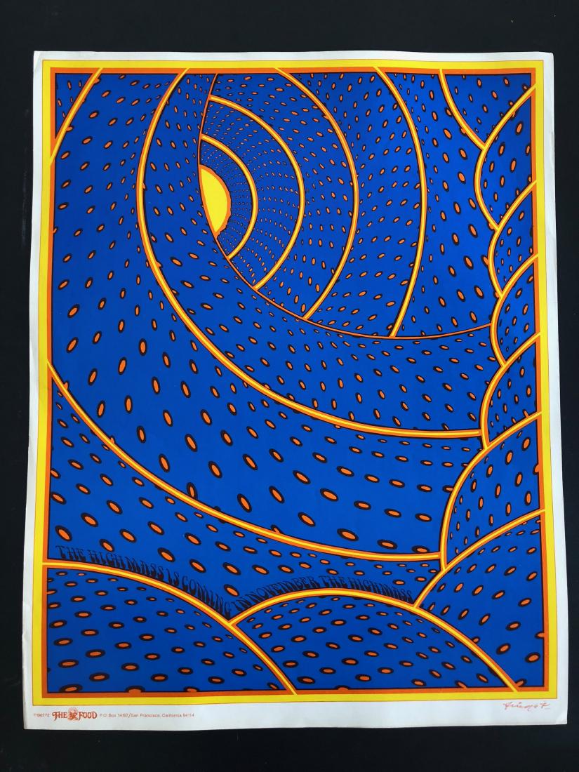 High Mass Poster - Bob Fried - 1967 - The Food (1 of 1)