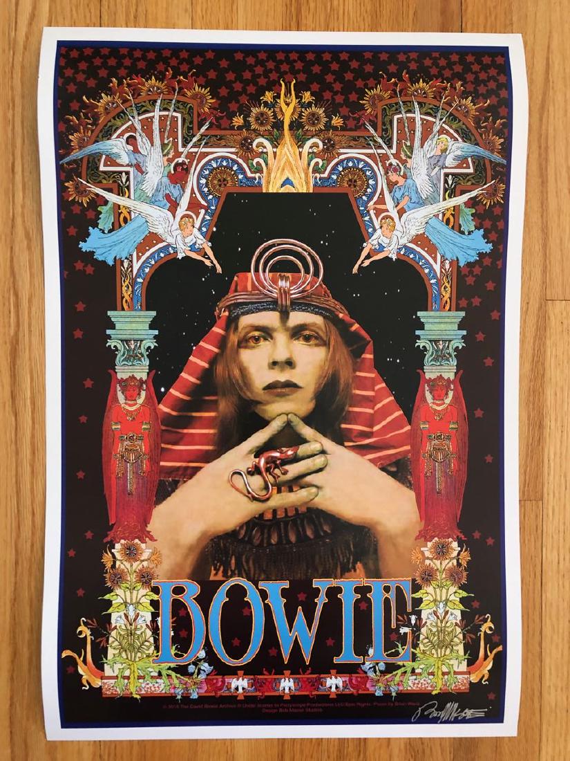 DAVID BOWIE signed by Bob Masse (1 of 1)
