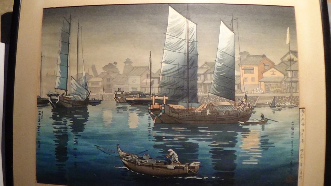 Tsuchiya Koitsu Woodblock: Reserve Reduced! Tsuchiya Koitsu Dimensions: 10"X15" Additional Info: 2lbs Medium: Japanese Woodblock Print Please note that this lot has a confidential reserve. When you leave a bid in advance of the