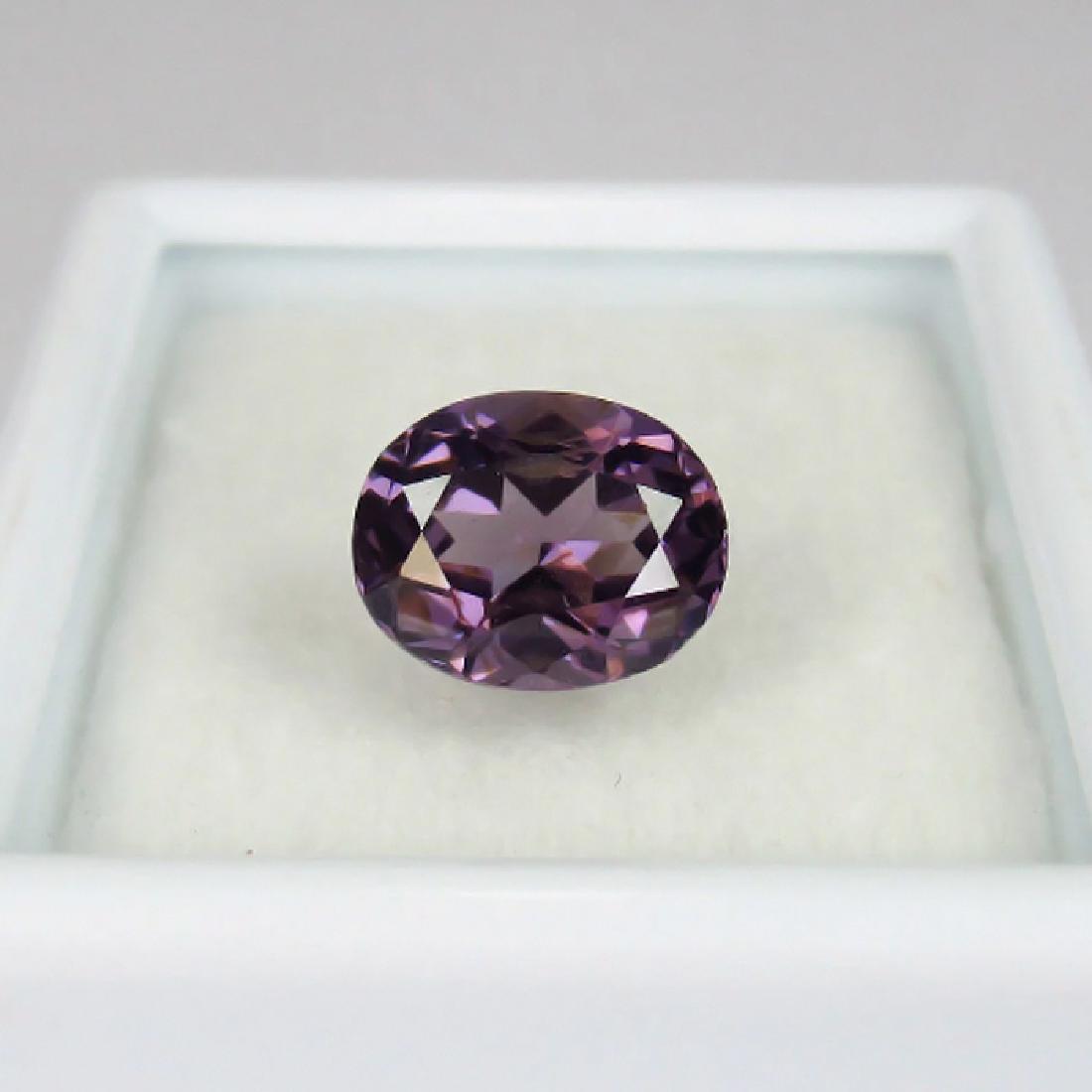 2.18 Ct Genuine Loose Burma Violet Spinel Nice Oval: Item: 2.18 Ct Genuine Loose Burma Violet Spinel Nice Oval cut Top Quality Luster Loose Gemstone: Natural Spinel Oval Stone Clarity: VVS Carat Weights: 2.18 Size/Dimensions: 8.90 x 7.20 x 4.80 mm Viole