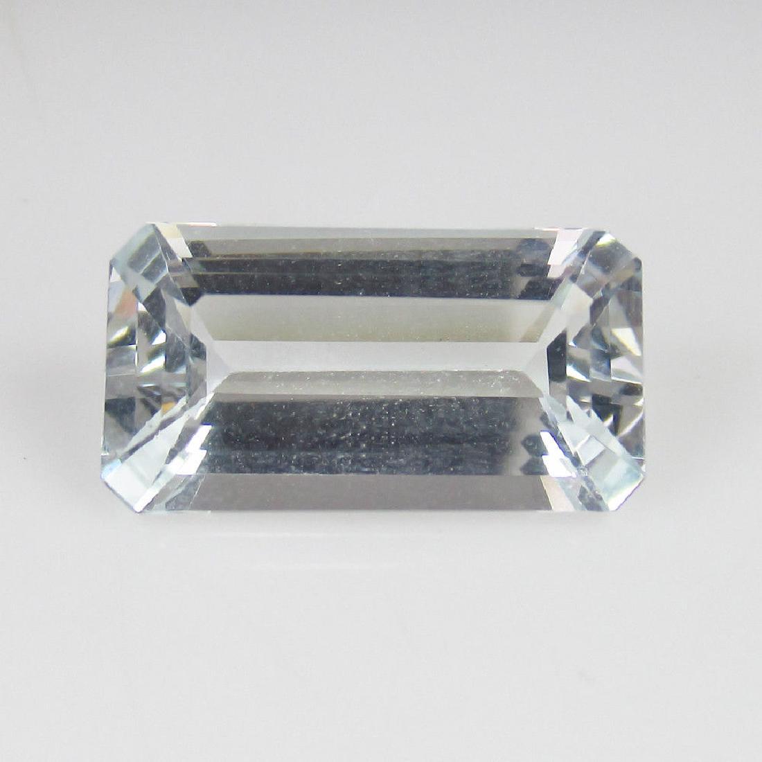 4.21 Ctw Natural Aquamarine Excellent Emerald Cut (1 of 2)