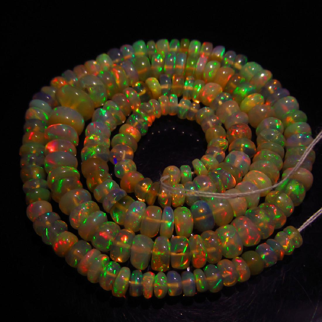 39.94 Ct Genuine 171 Drilled Multi-Color Fire Opal (1 of 2)