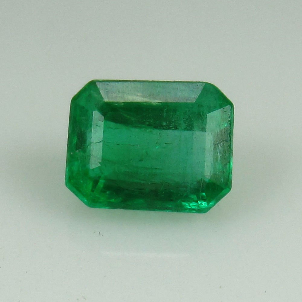 0.78 Ct Genuine Loose Zambian Emerald High Quality (1 of 2)