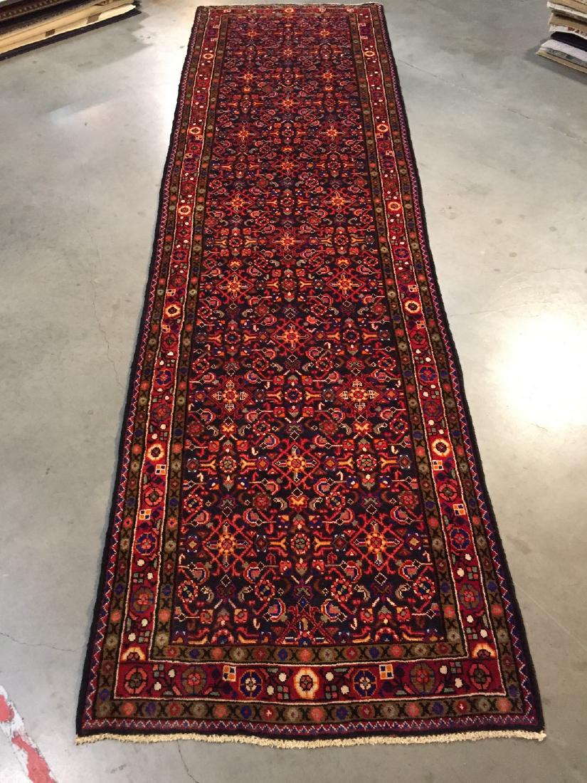 Vintage Persian Hamedan Rug 4x14.3 (1 of 9)