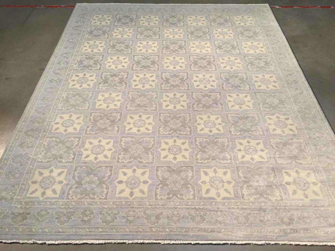 Hand Knotted Wool Oushak Rug 8x10 (1 of 9)