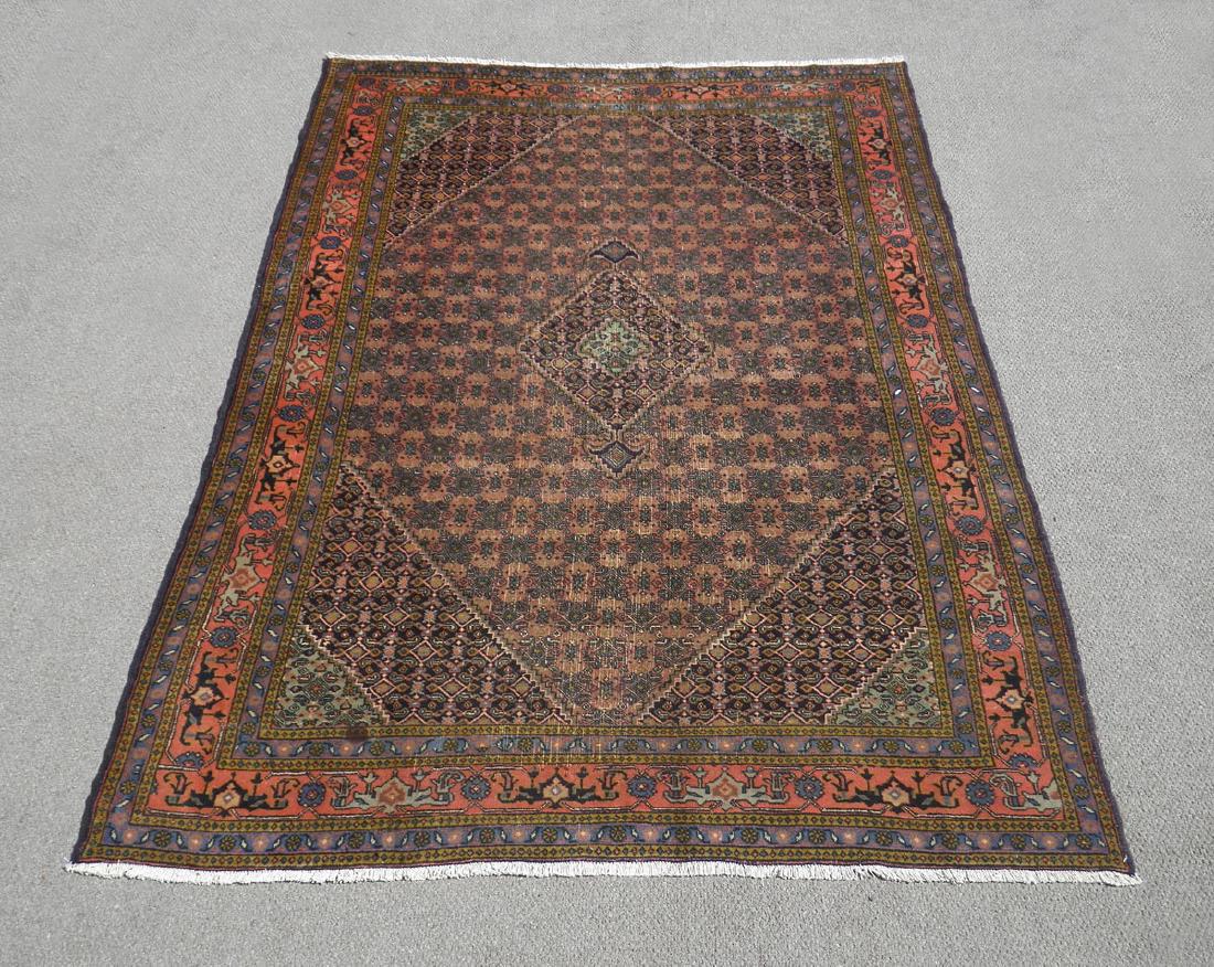 Admirable Semi Antique Persian Bidjar Rug 9.3x6.6 (1 of 8)