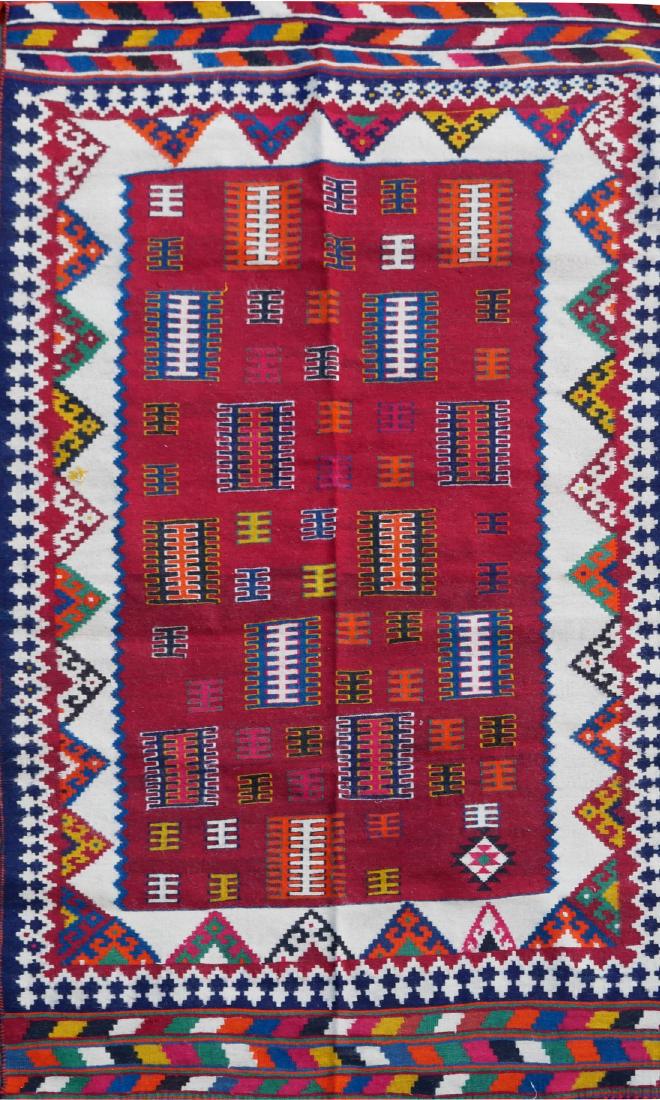 Persian Qashqai Kilim Rug 7x4.2 (1 of 14)