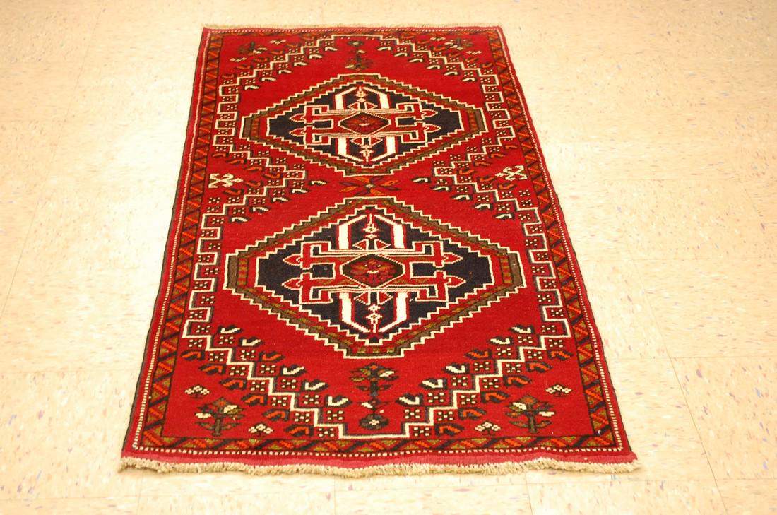 Antique Persian Shiraz Qashkai Afshar Rug 3.10x5.10 (1 of 7)