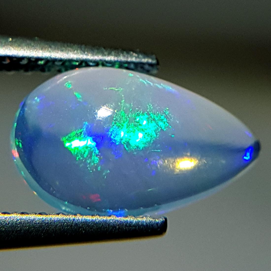 Awesome Fire Pear Cabochon Natural Opal  - 1.60 ct (1 of 10)