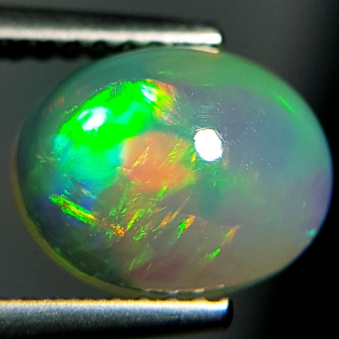 Fantastic Fire Oval Cabochon Natural Opal  - 1.45 ct (1 of 10)