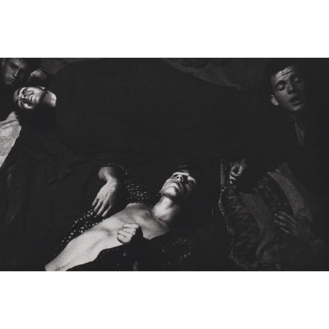 BRUCE DAVIDSON - Hanging out: Artist: BRUCE DAVIDSON Print Title: Hanging out Medium: Sheet-fed Gravure Printing Date: 1990's Printed in Japan Image Size: 8.25 x 5.25 inches Bruce Davidson (b. 1933) is an American photographer. He